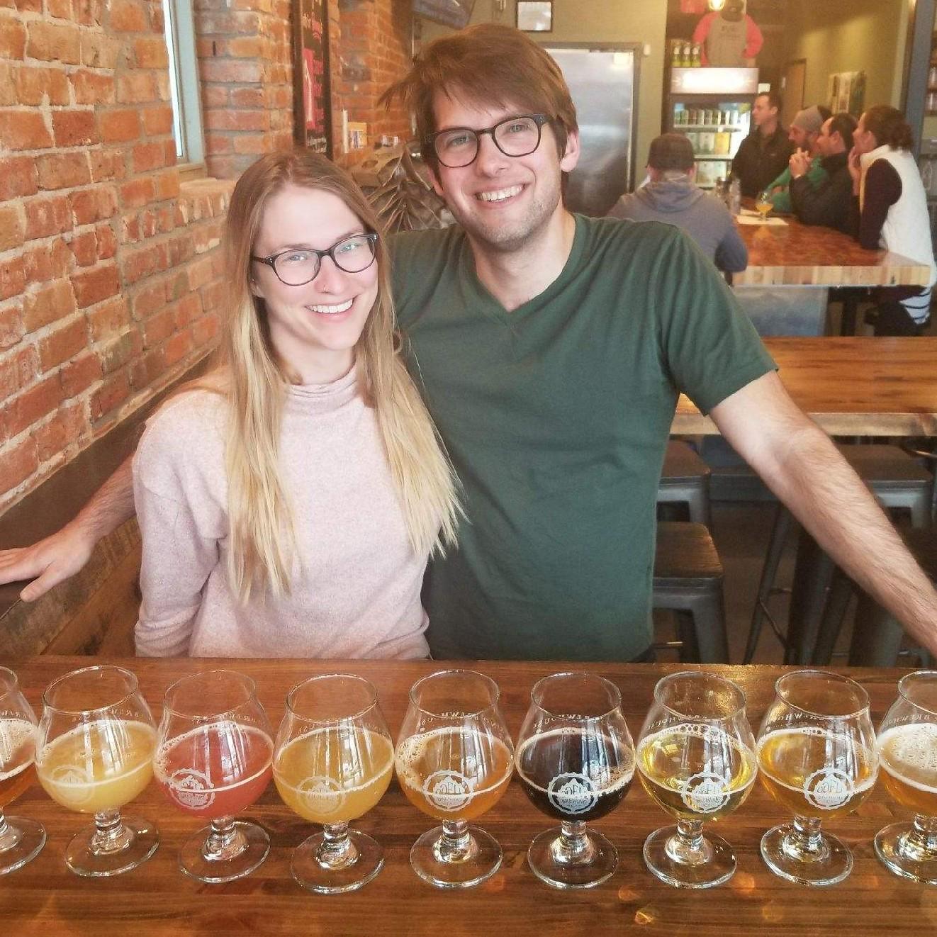 Ended our Veil trip with a visit to Odell Brewery. Warning, the taster flights are generous!