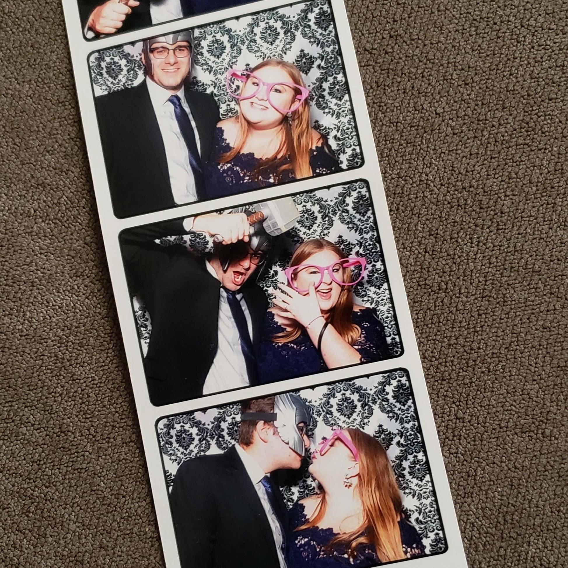 We got engaged the night before Ryan's friend's wedding!