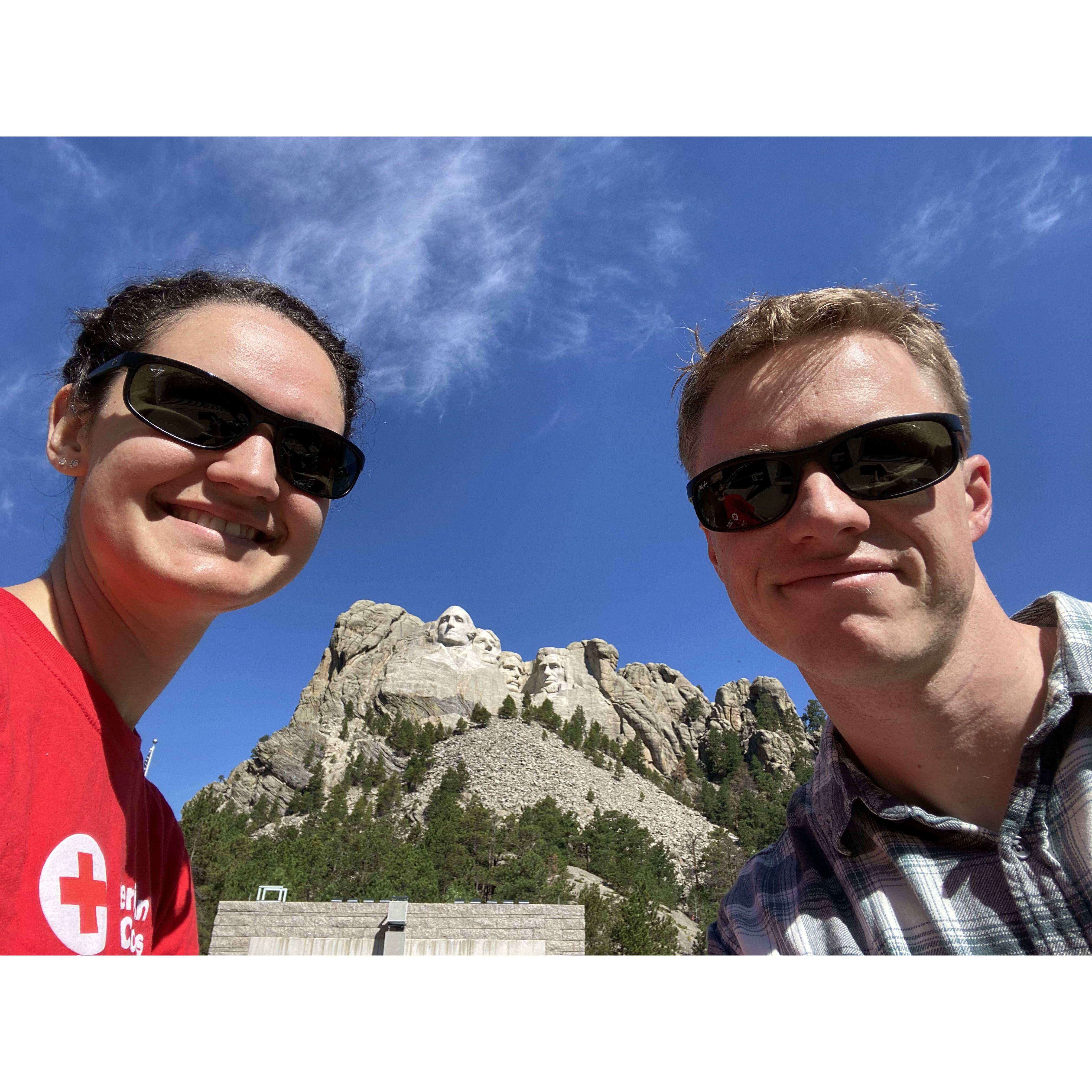 A trip to Mt Rushmore