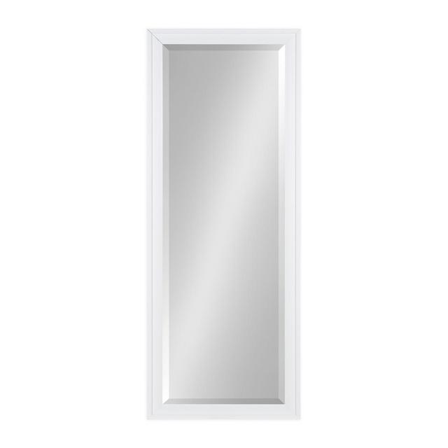 Kate and Laurel™ Bosc 10.5-Inch x 51.5-Inch Full Length Wall Mirror in White