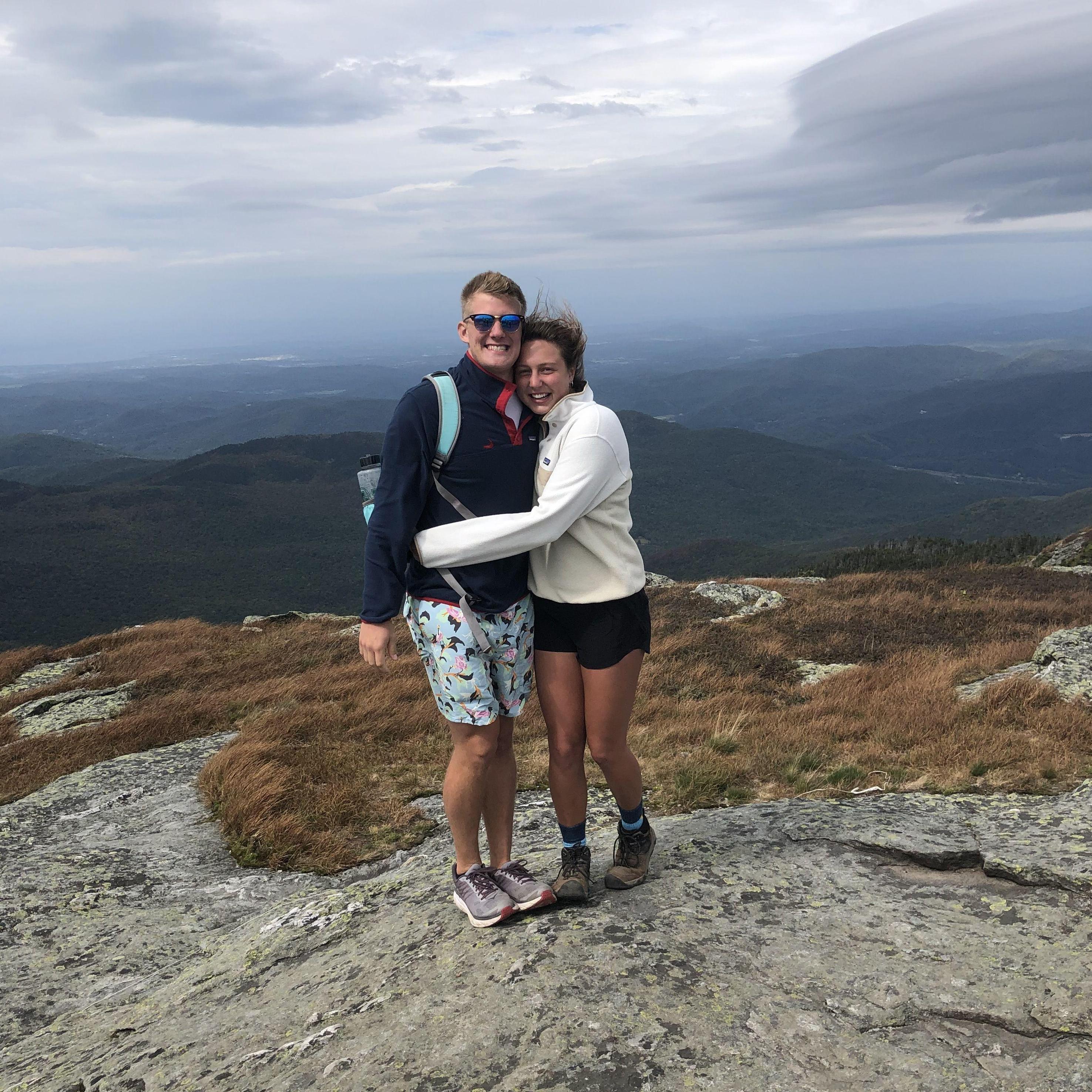 When Ben would visit Vermont there was always a hike no matter the weather.