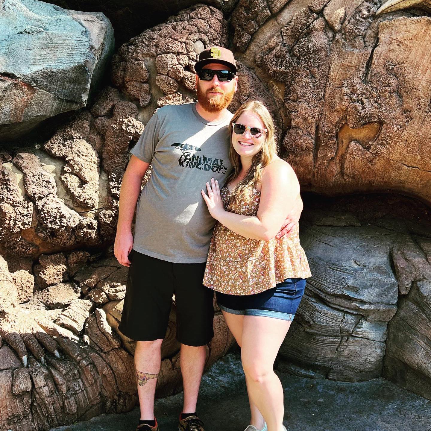 Right after we got engaged.