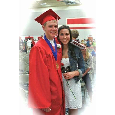 Nate's high school graduation