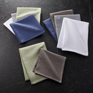 Salsa Solid Dish Cloths, Set of 5