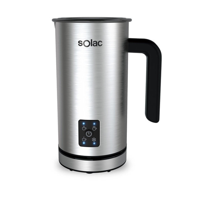 SOLAC Pro Foam Stainless Steel Milk Frother & Hot Chocolate Mixer