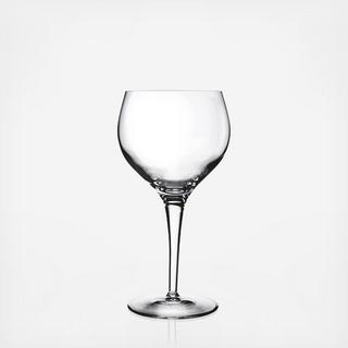 Michelangelo Burgundy Wine Glass, Set of 4
