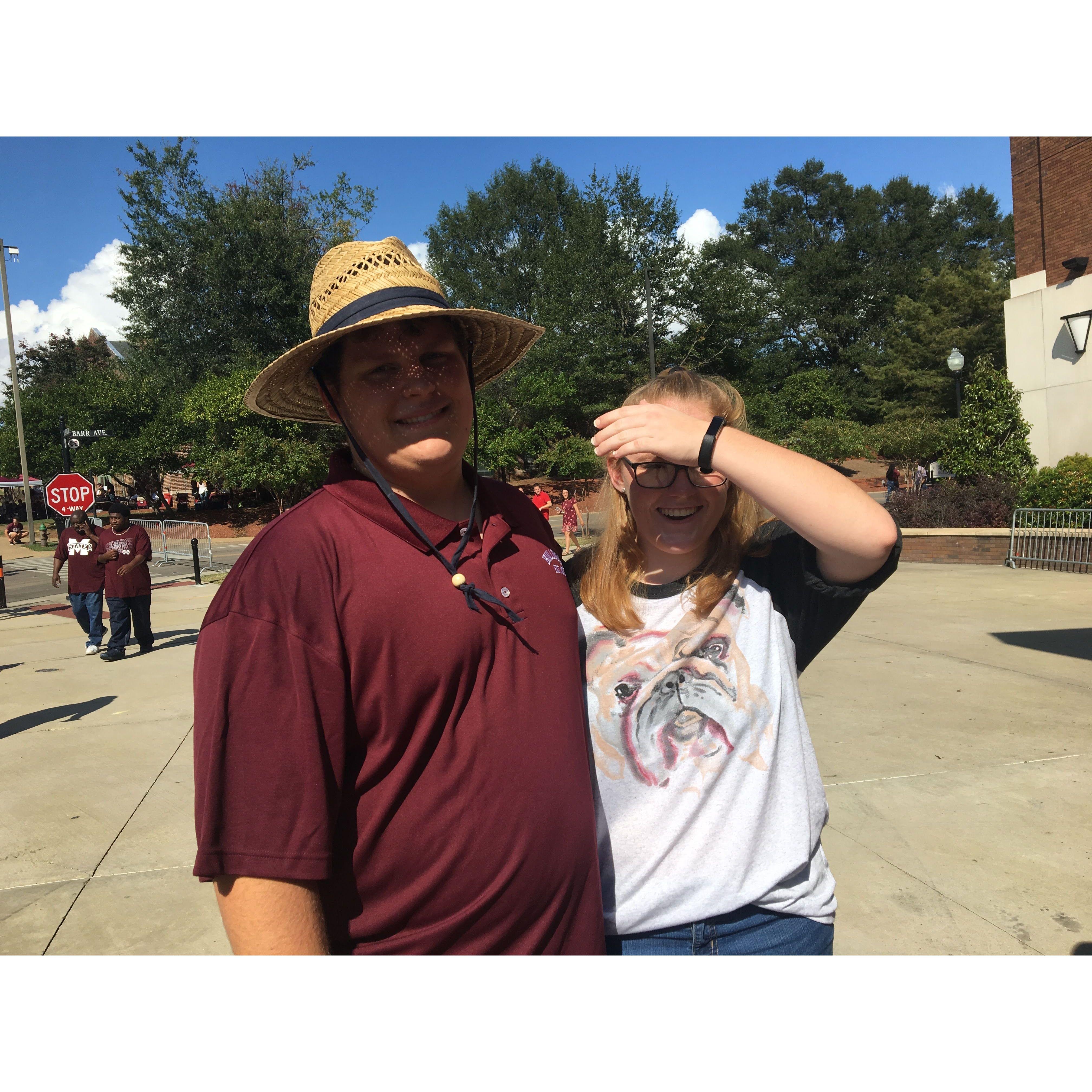 Mississippi State football games- Fortunately, we have only been to a handful of these. Definitely enjoy baseball and basketball more!