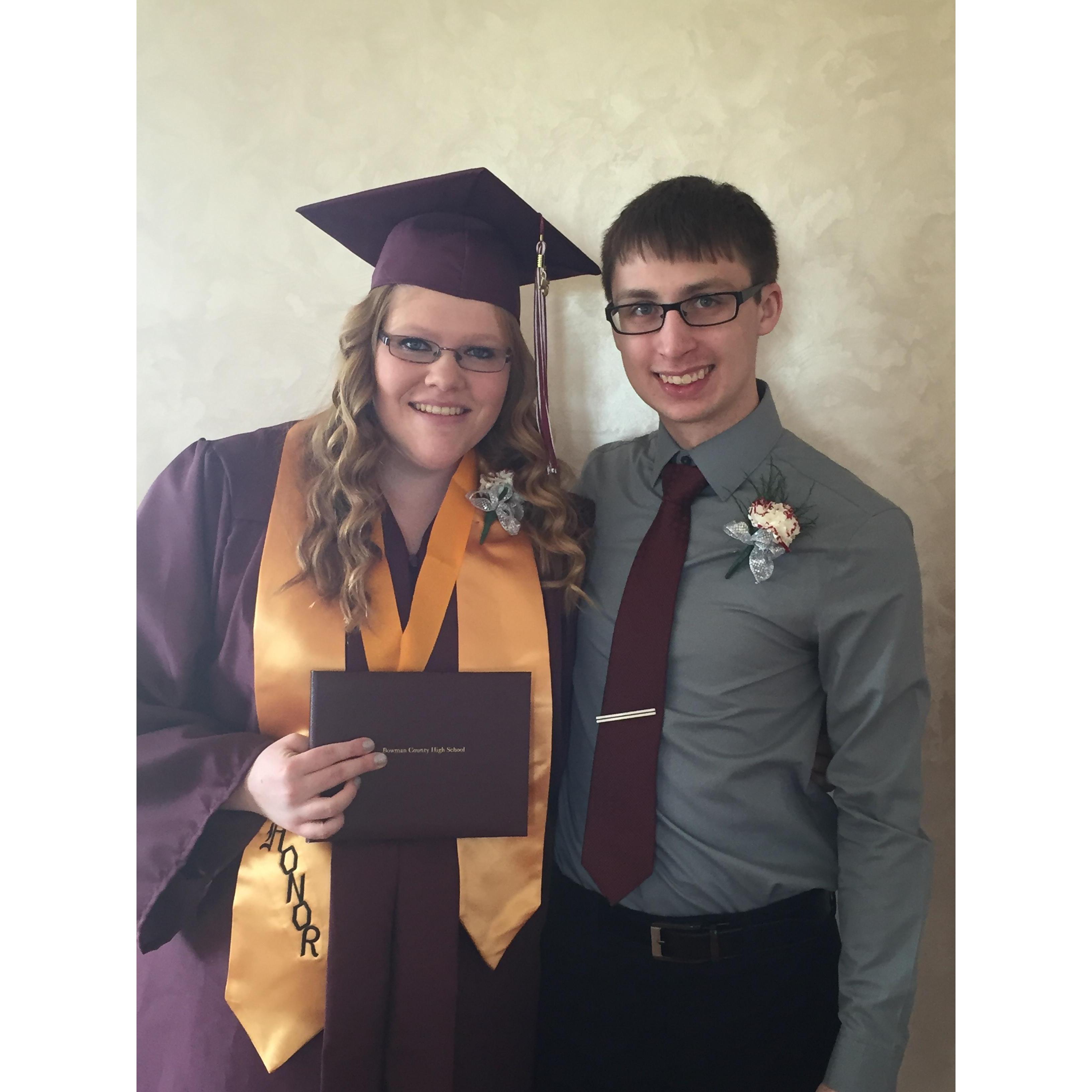 Andrea's high school graduation 2016!