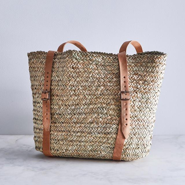 Woven Market Backpack