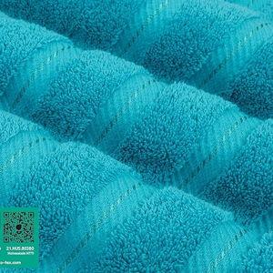 American Soft Linen Luxury 4 Piece Bath Towel Set, 100% Cotton Turkish Bath Towels for Bathroom, 27x54 in Extra Large Bathroom Shower Towels, Aqua Blue