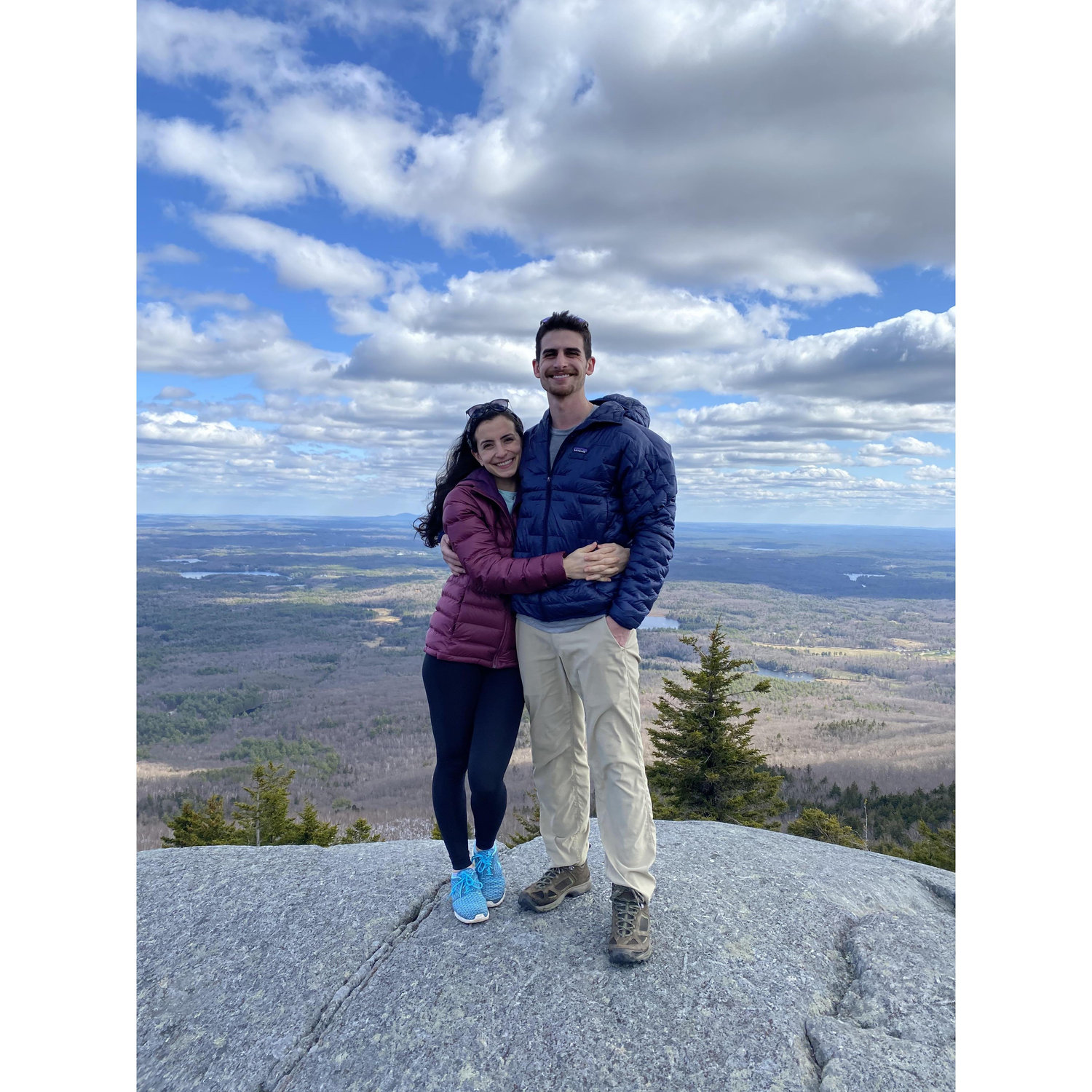 One of many hikes.