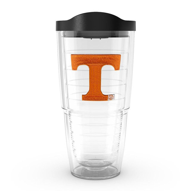 Tervis Made in USA Double Walled University of Tennessee Volunteers Insulated Tumbler Cup Keeps Drinks Cold & Hot, 24oz, Primary Logo