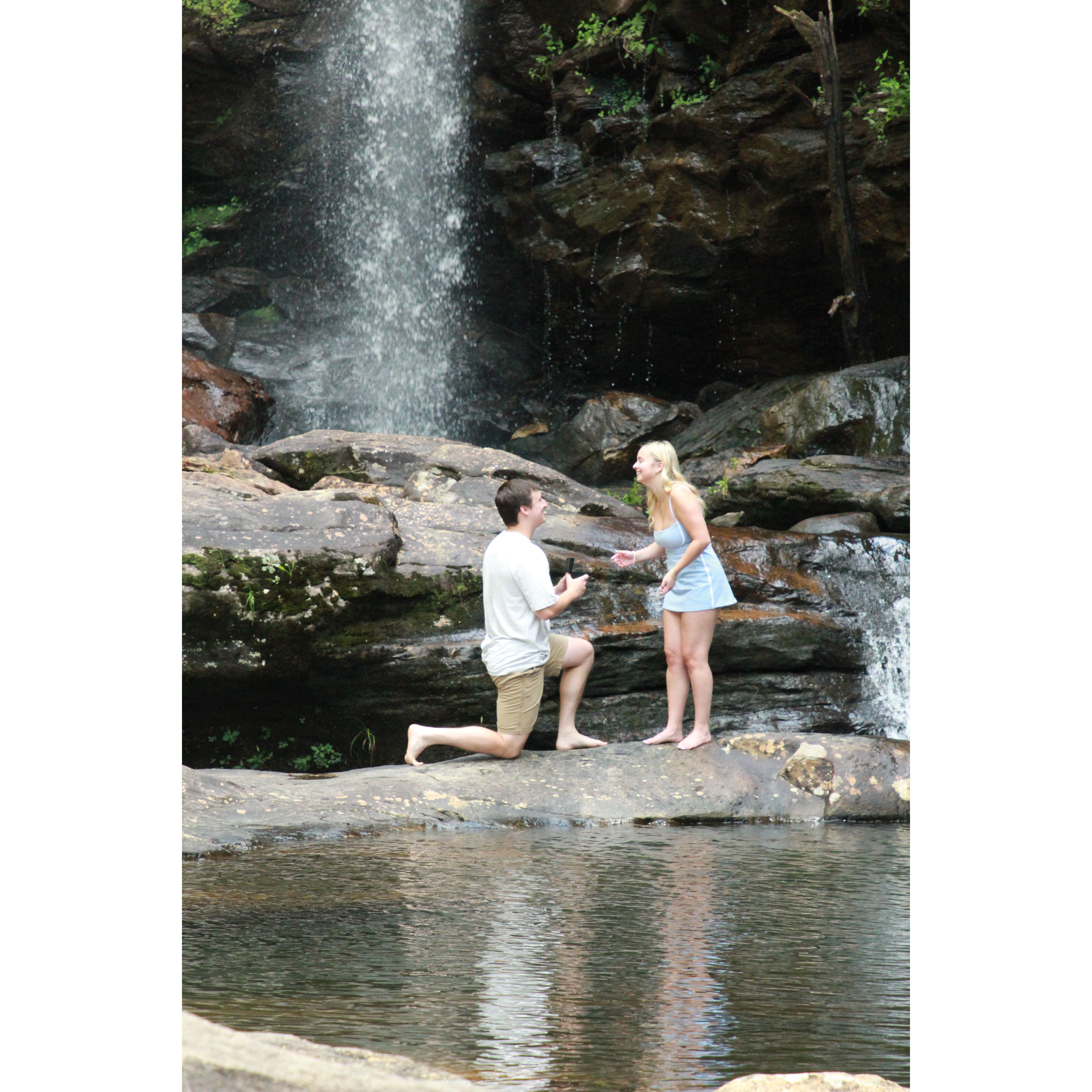 The proposal!!