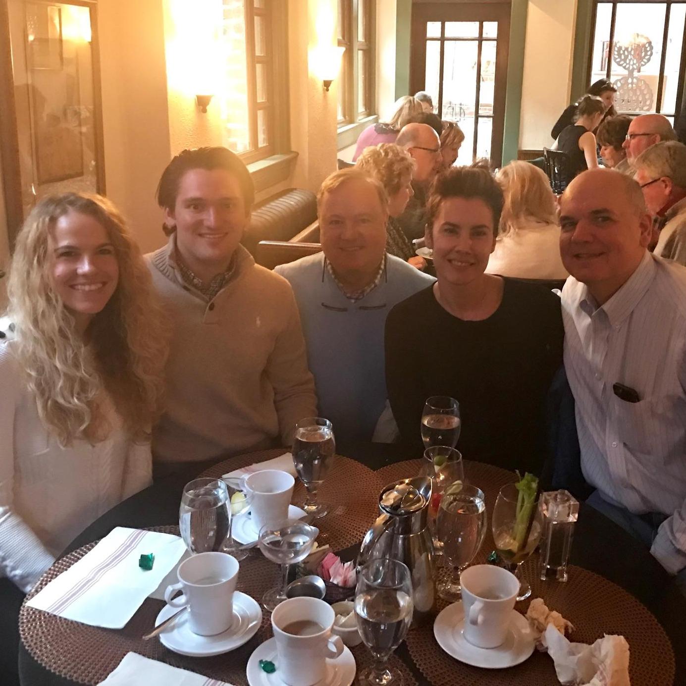 It's tradition to see Peter and Alice when Dad comes to visit.