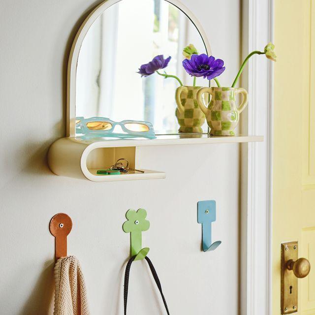 Maura Entryway Mirror Shelf