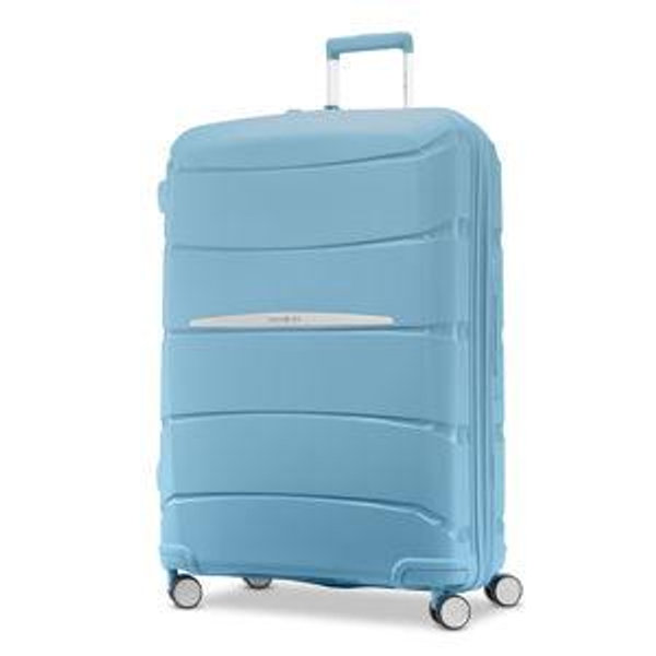 Outline Pro Large Spinner | Checked Luggage | Samsonite, Vintage Blue
