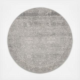 Evoke Light Round Rug
