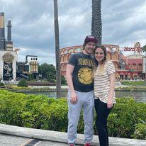 Our first picture as an official couple! 4/1/22