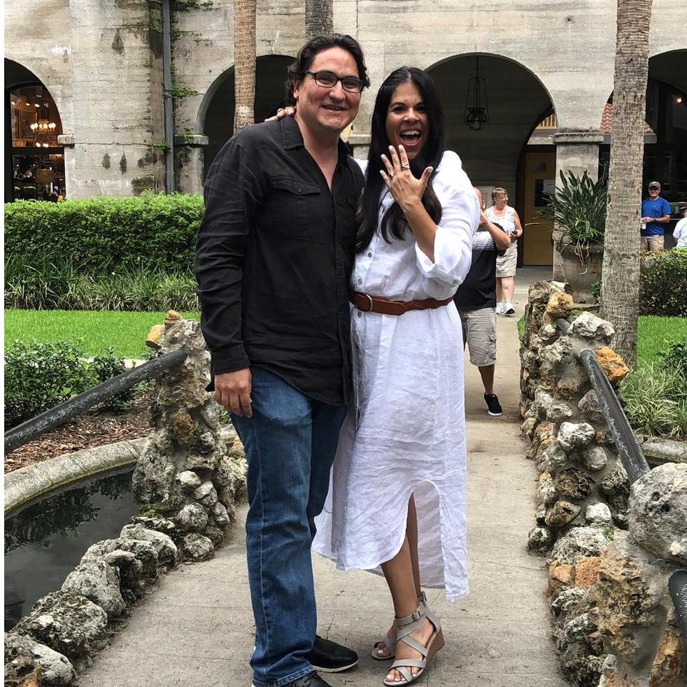 She said "Yes!" on July 14, 2019 in St. Agustine in the presence of all our brothers & sisters :)