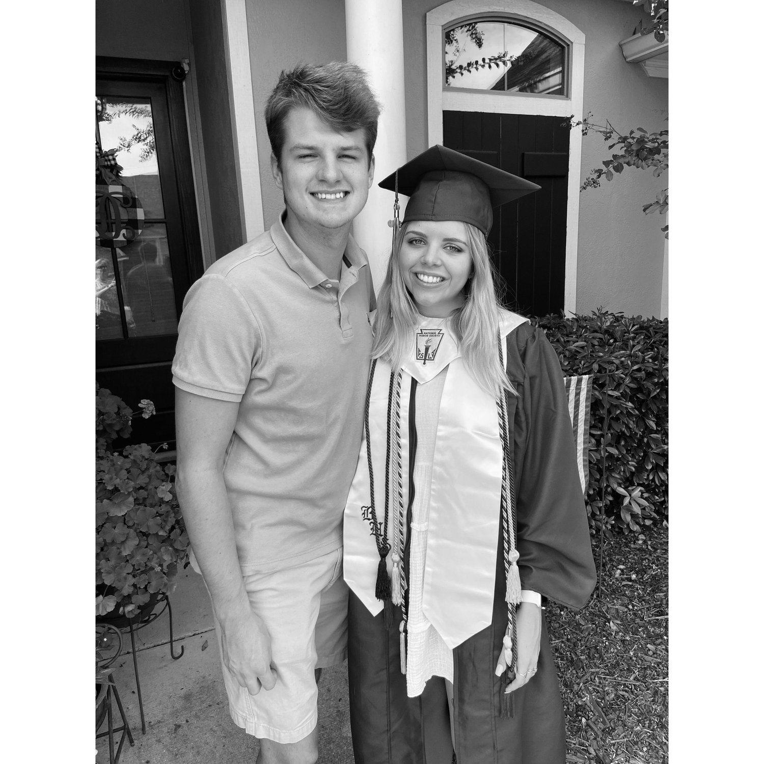 Emily's high school graduation, 2020