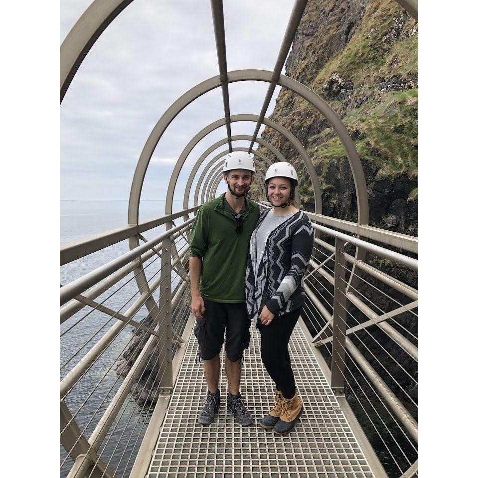 The Gobbins, Northern Ireland - July 2018