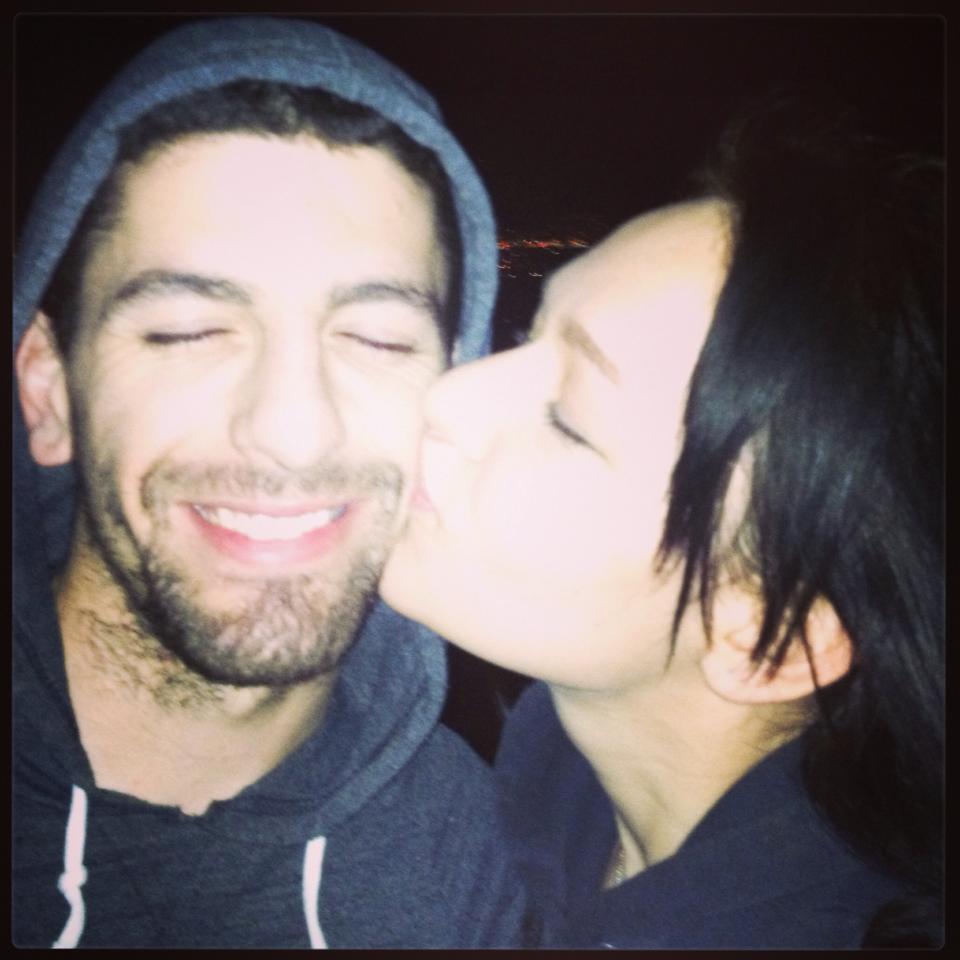 Our first picture together