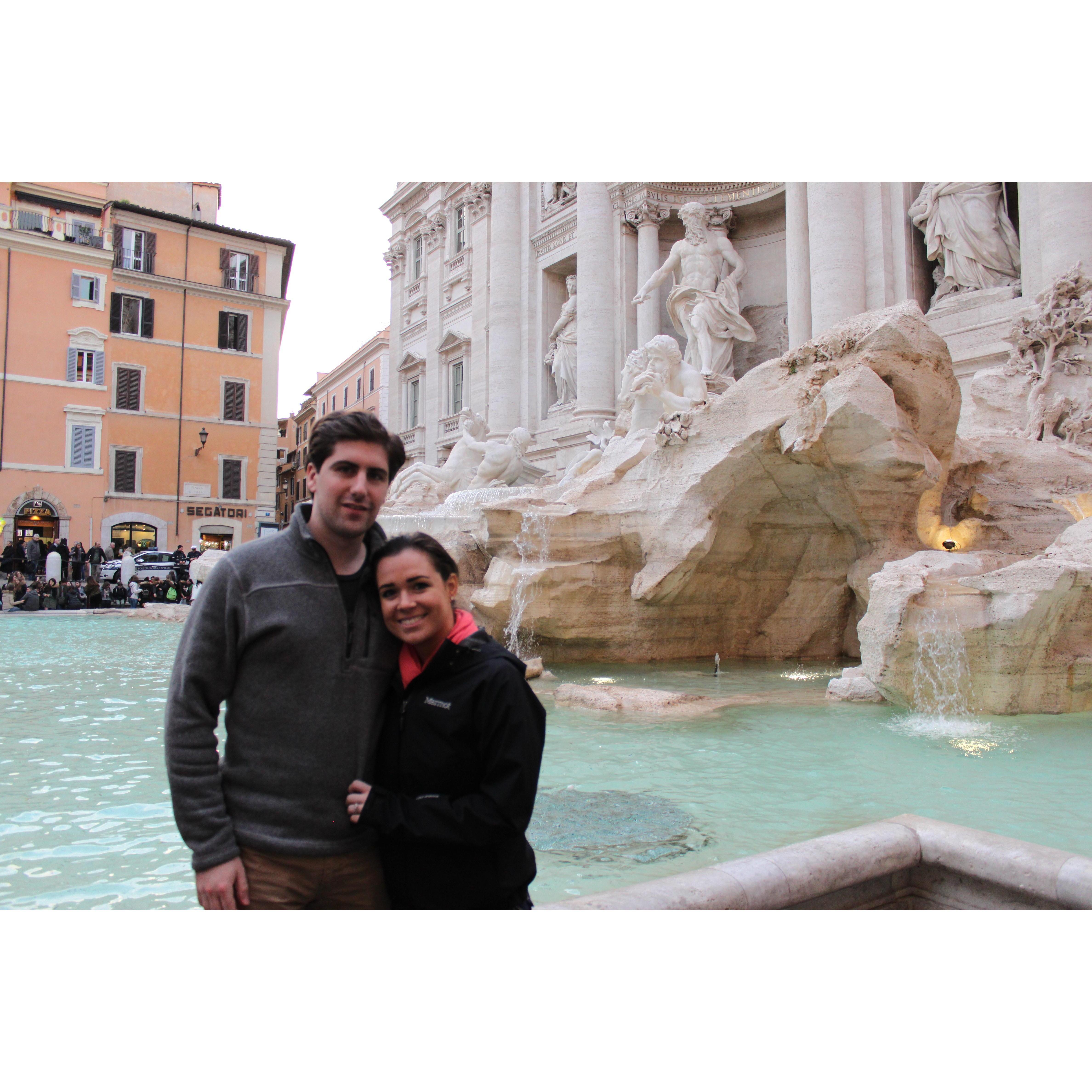 Trevi Fountain, Rome.