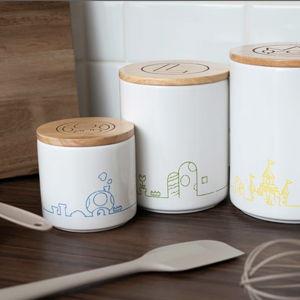 Mario™ Home Collection Ceramic Containers (Set of 4)