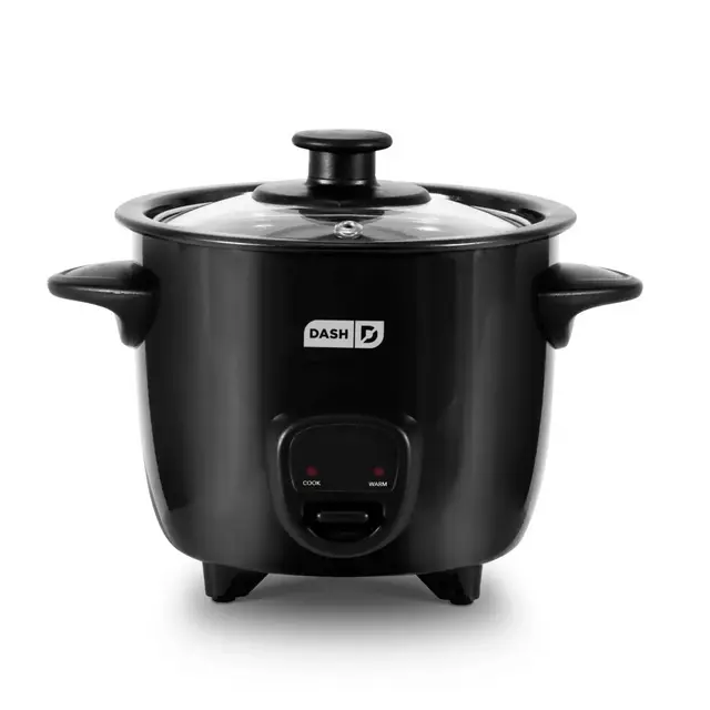 Dash® 2-Cup Mini Rice Cooker in Black