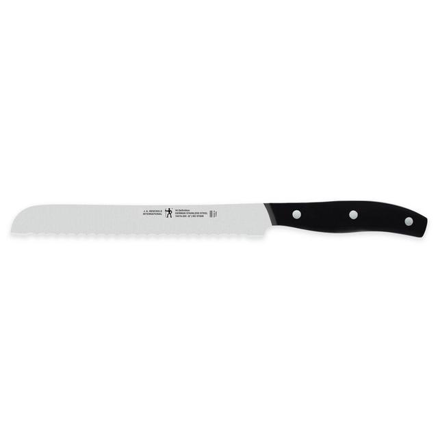 J.A. Henckels International Definition 8-Inch Bread Knife in Black/Silver
