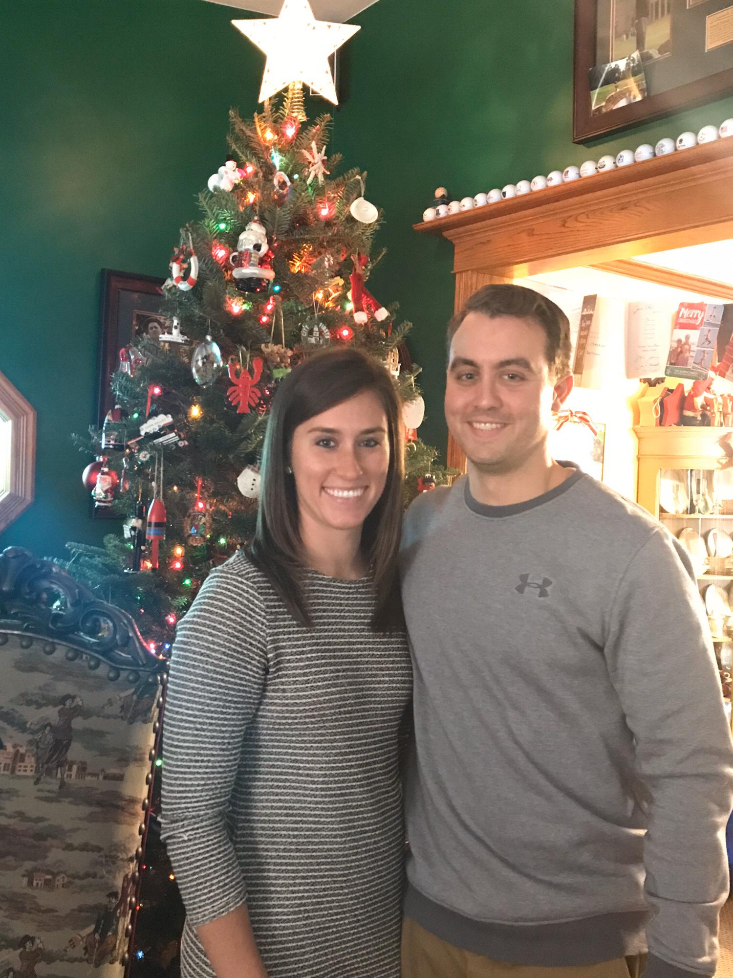 Nate's first Brennan Family Christmas Party - December 2017