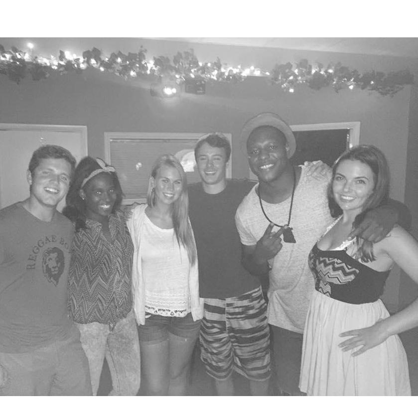 Karaoke with the Sandbox crew!