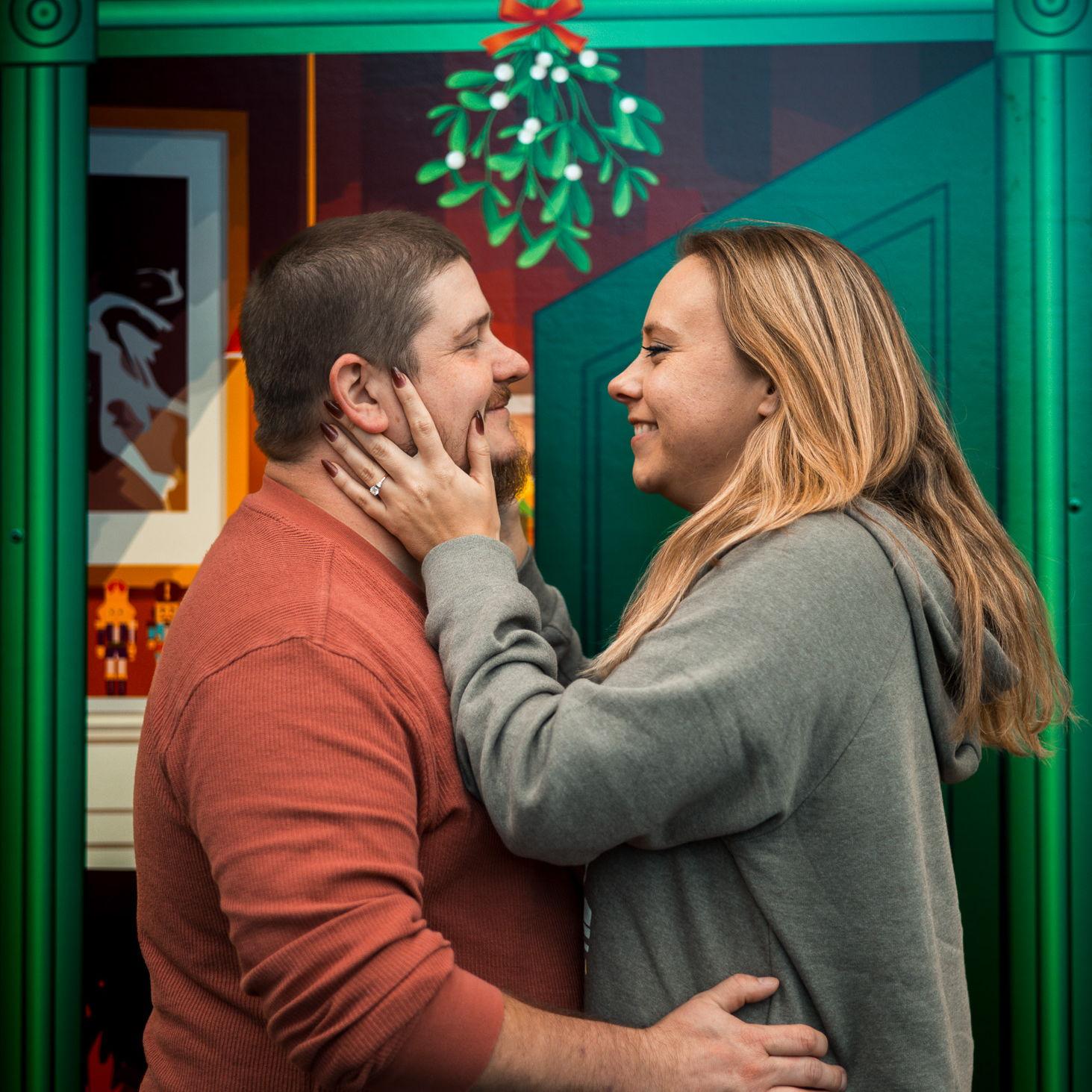 Meet you under the mistletoe!