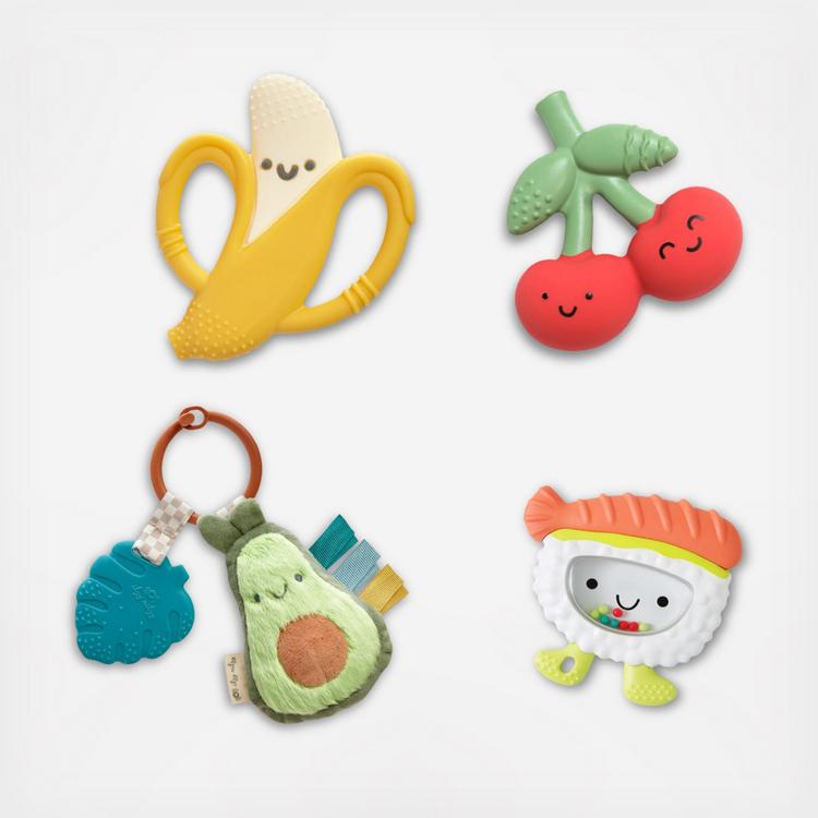 Itzy Ritzy, Nibble & Nom Teething & Play Set | Zola Baby