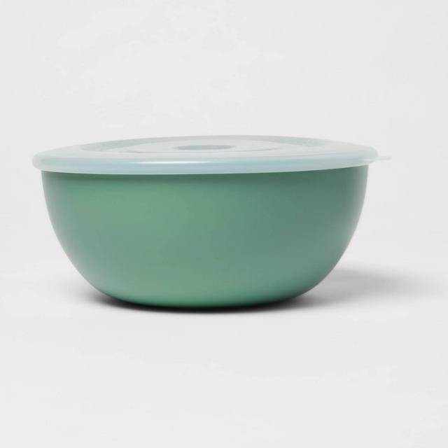 78oz Plastic Serving Bowl Green - Room Essentials™