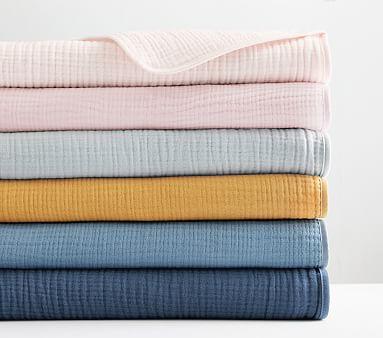 Organic Muslin Baby Blanket