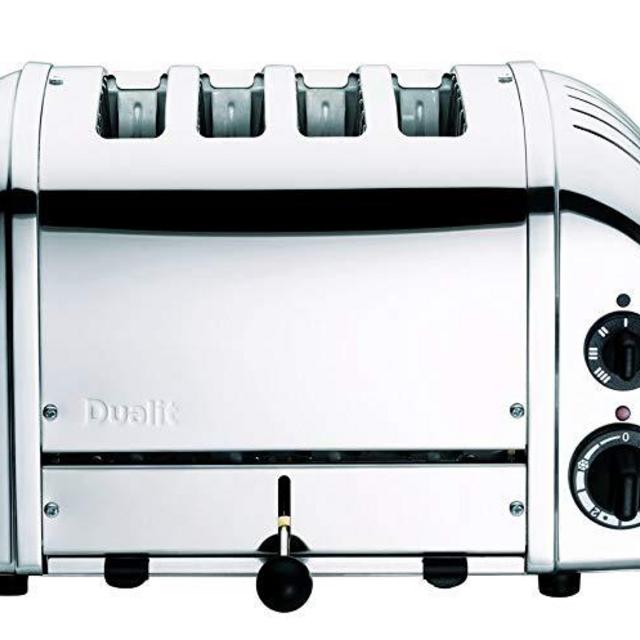 Dualit 4 Slice Toaster, Polished Chrome