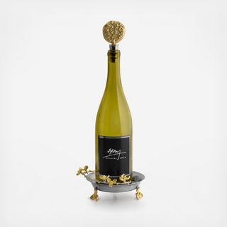 Bittersweet Wine Coaster & Stopper Set