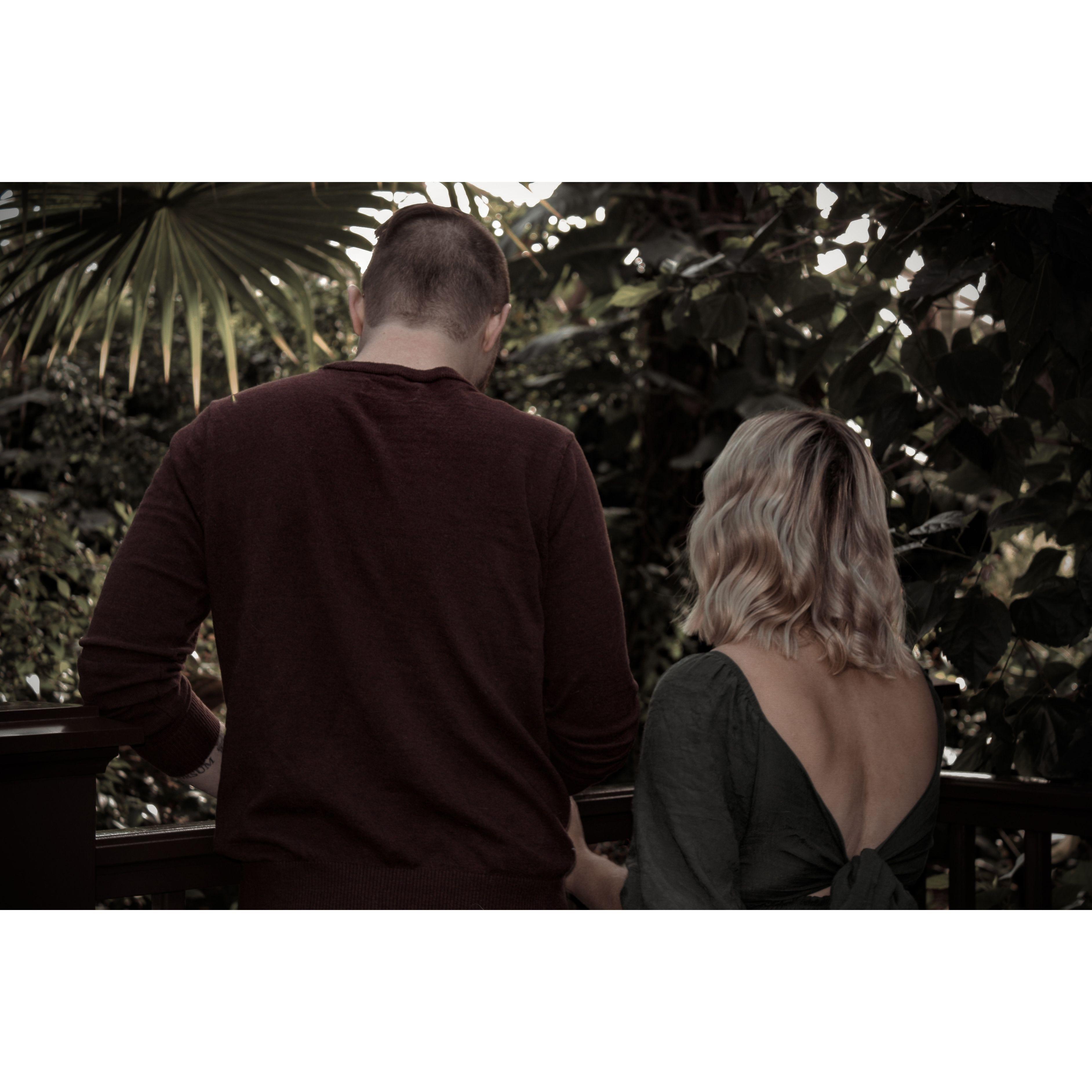 Engagement photo taken in Milwaukee, WI by Taylor Olsen & edited by Ash. November 2022