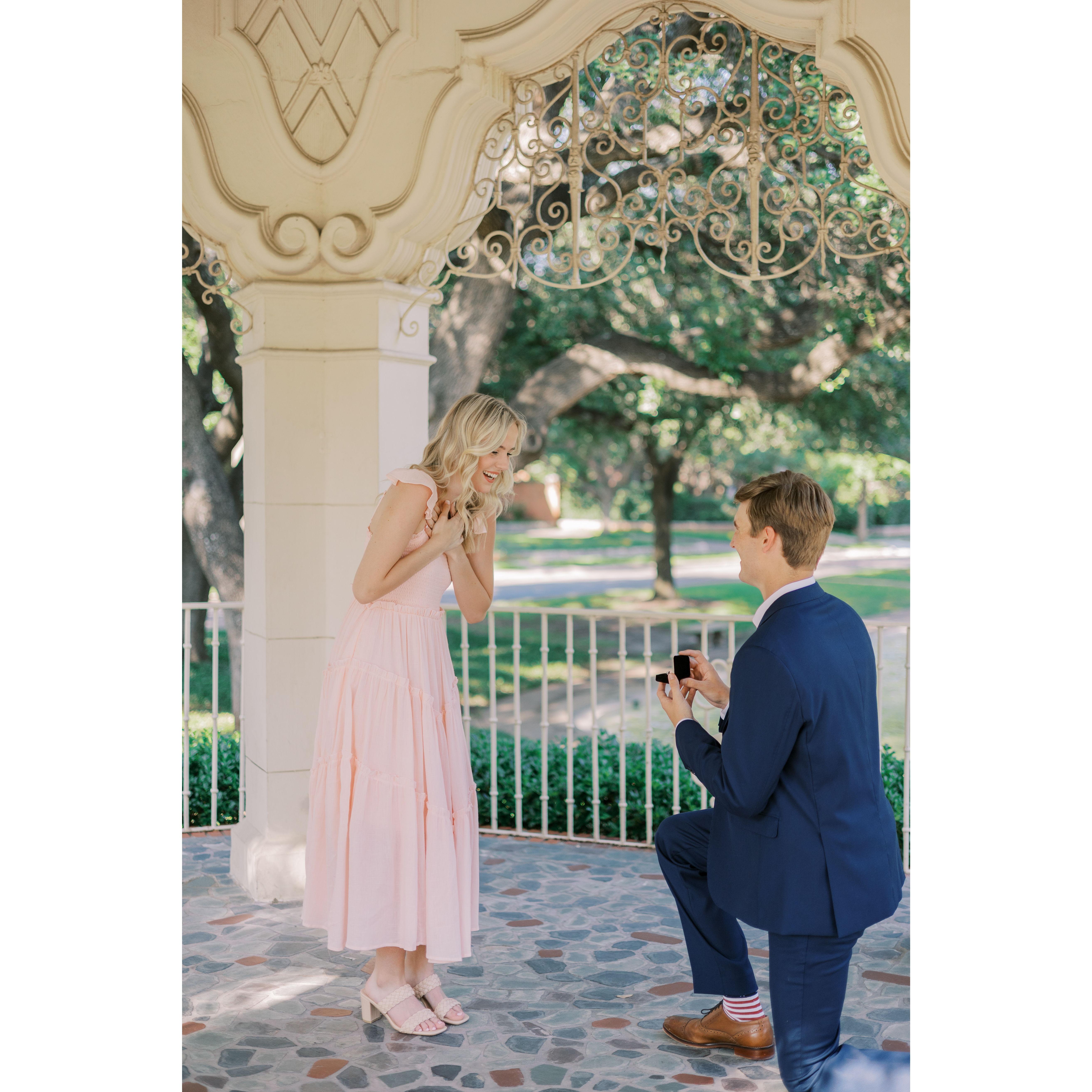 The proposal!