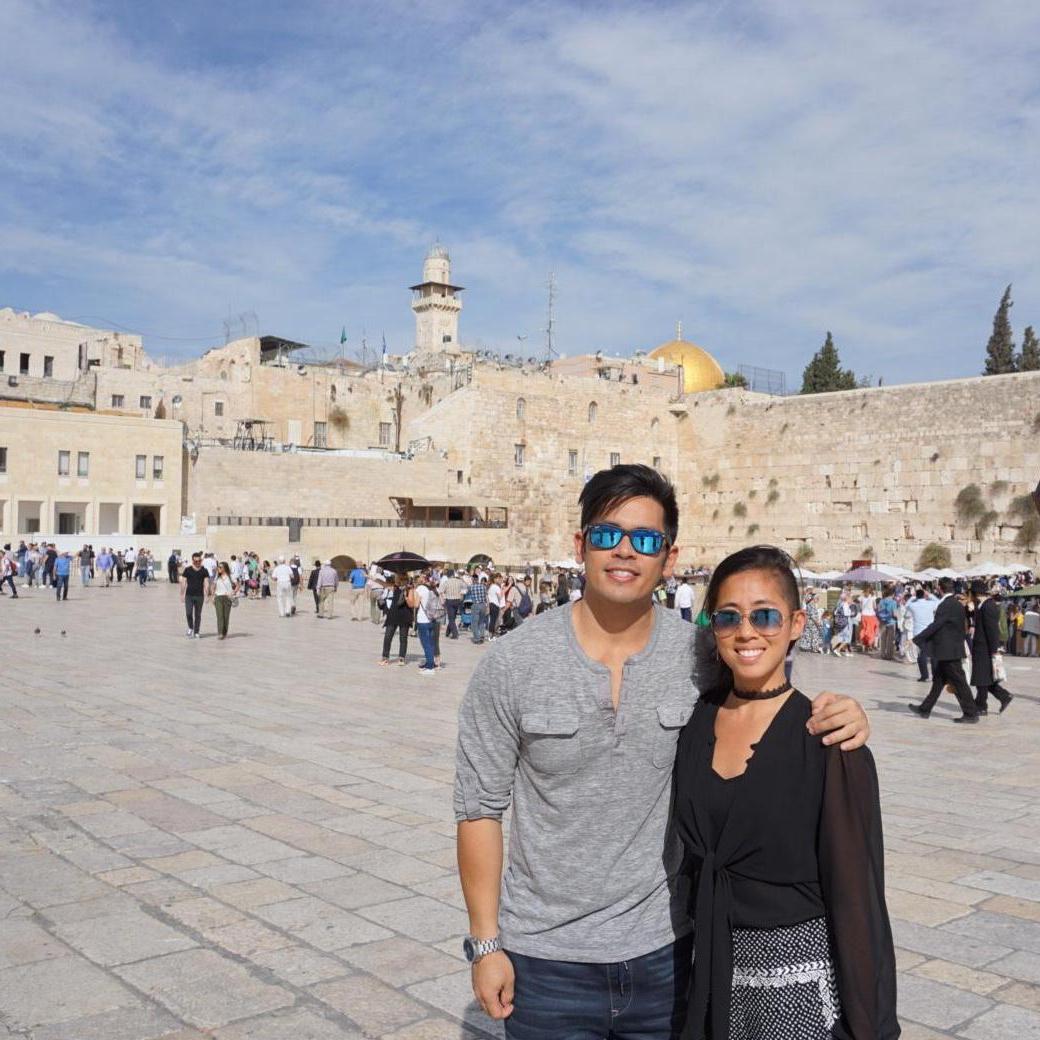 Wailing wall of Jerusalem