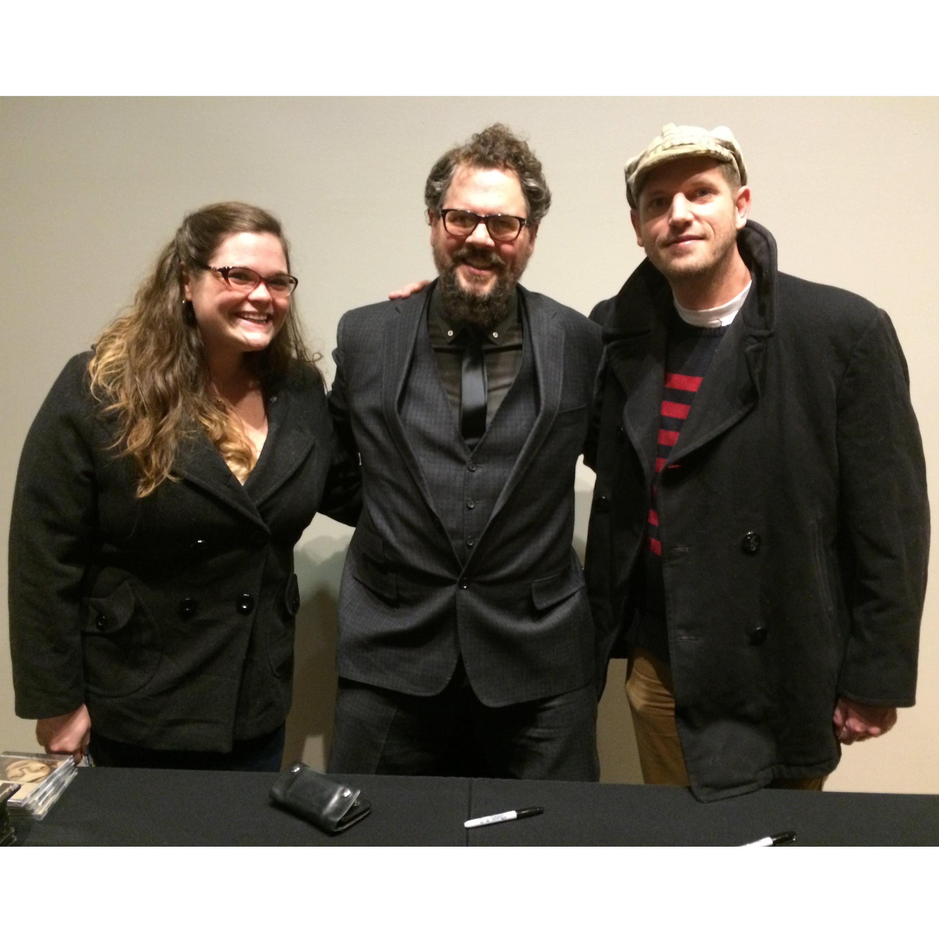 Meeting one of our idols, Patterson Hood