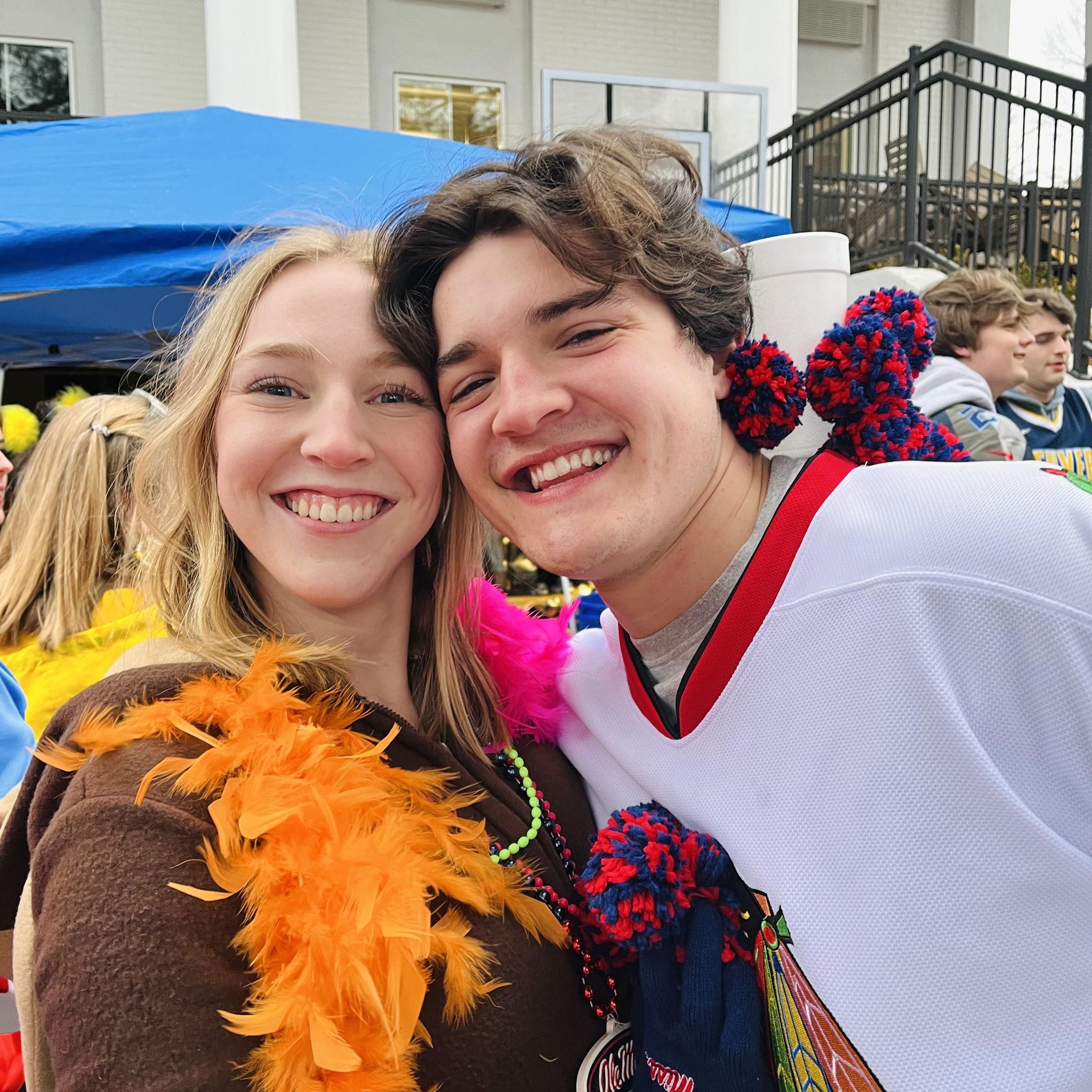 We attended our fair share of fraternity and sorority parties and formals.