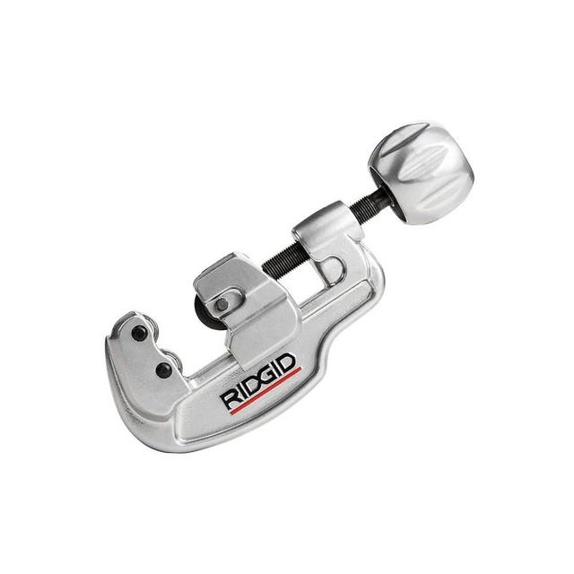 RIDGID 29963 Model 35S 1/4" to 1-3/8" Stainless Steel Tubing Cutter with X-CEL Knob, Silver