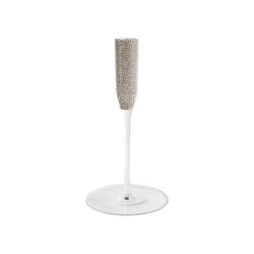 Small Silver Taper Candle Holder
