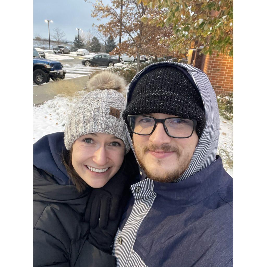 First snow day in Billings.