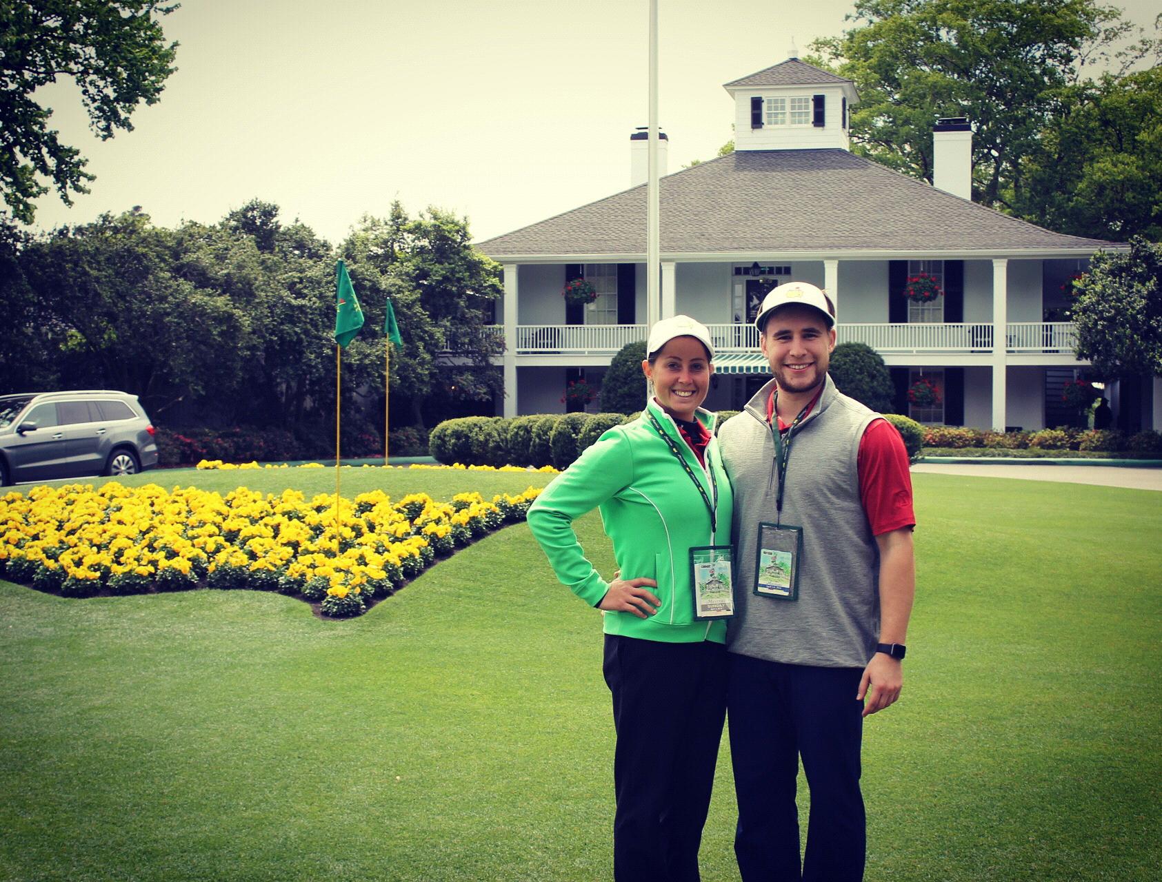 First time at the Masters