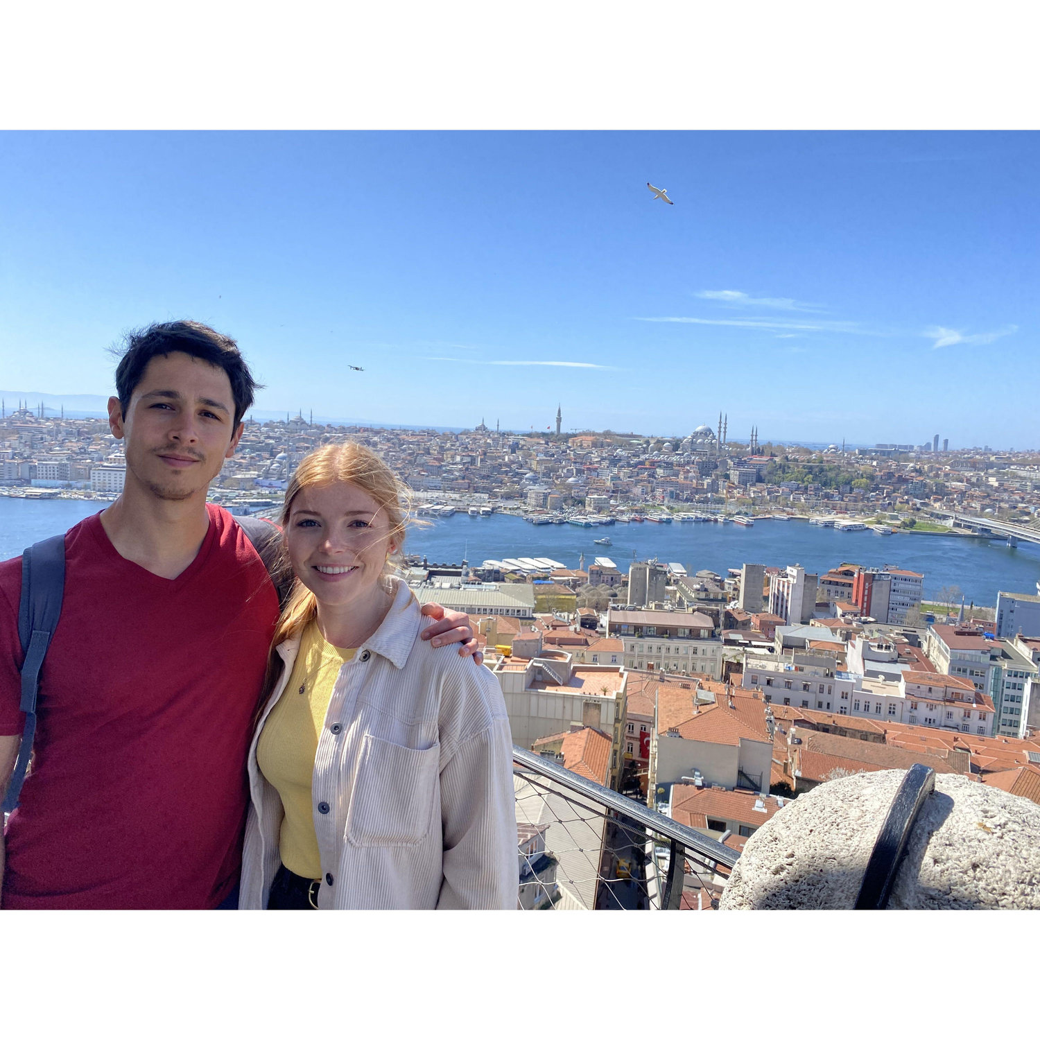 Trip to Istanbul, Turkey to visit Miguel's friend. April 2022