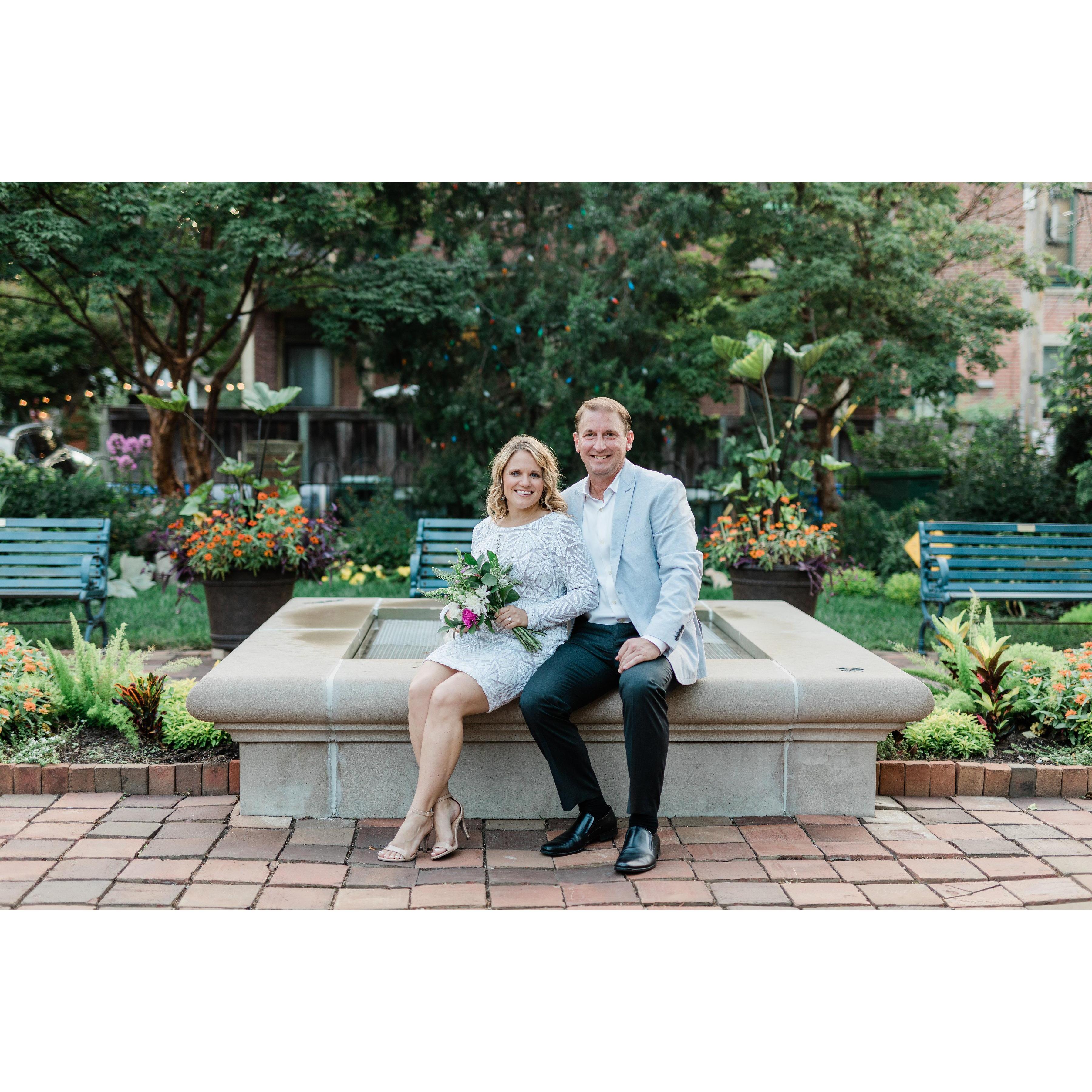 Engagement photos at the Frank Fetch park that we frequently visit!