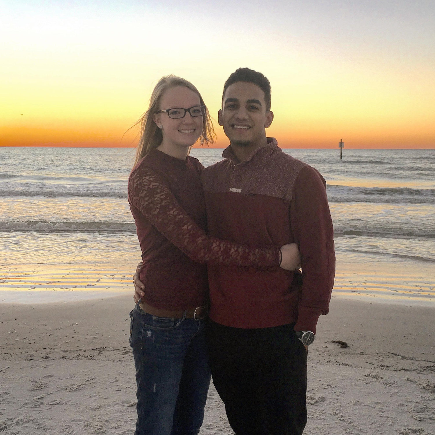 Our first photo in December 2015!